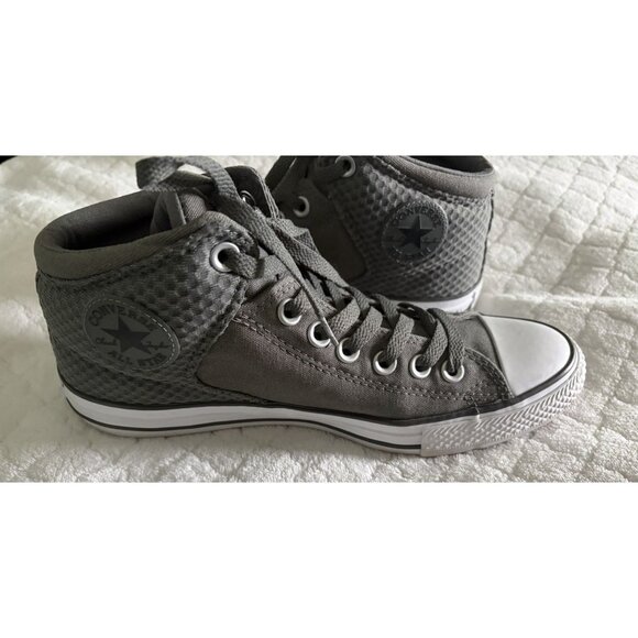 Converse Chuck Taylor All Star Street High Gray Shoes Men’s 7/ Women’s 9 - Picture 4 of 10